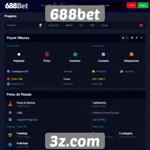 Recursos e funcionalidades do site 688bet